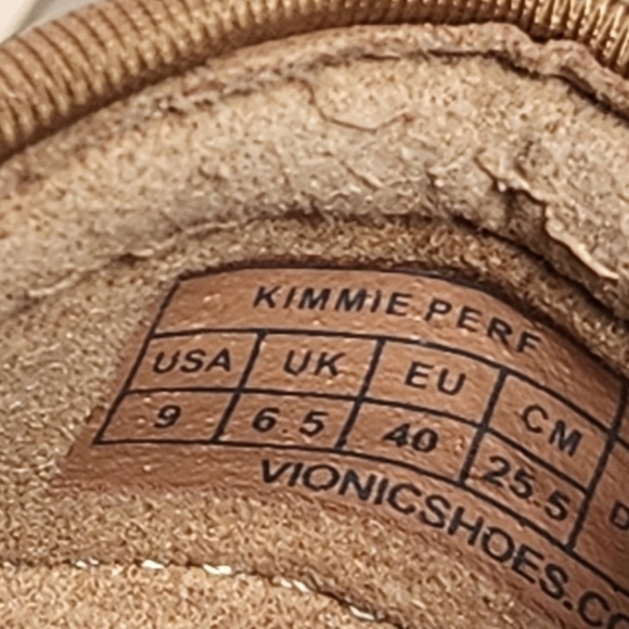 Vionic Womens Kimmie Perf Slip On Shoes sz 9 - Picture 15 of 15
